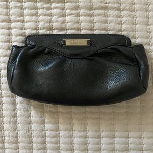 Cole Haan Magnetic leather clutch